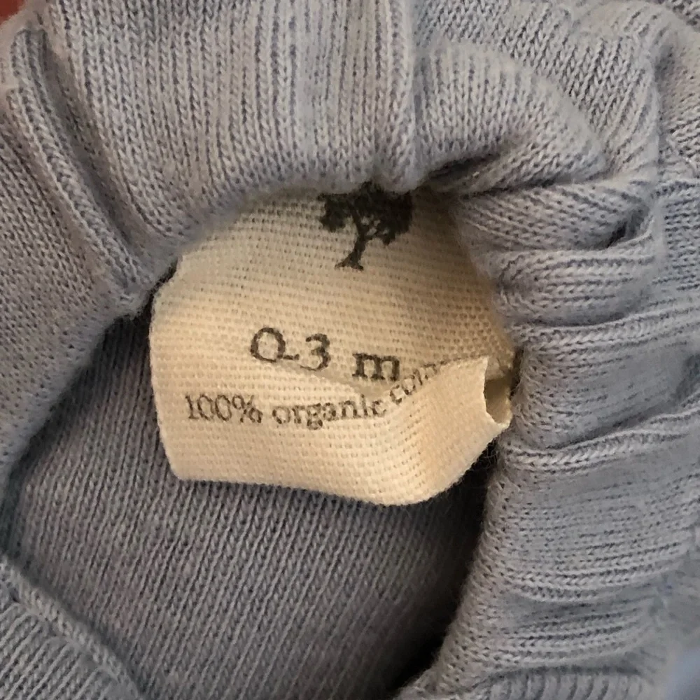 Kate Quinn Light Blue Booties and Hat 0-3 M